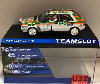 Slot Car Team Slot 12908 Lancia Delta HF 4WD # 1 Catalunya '87 Totip D.Cerrato