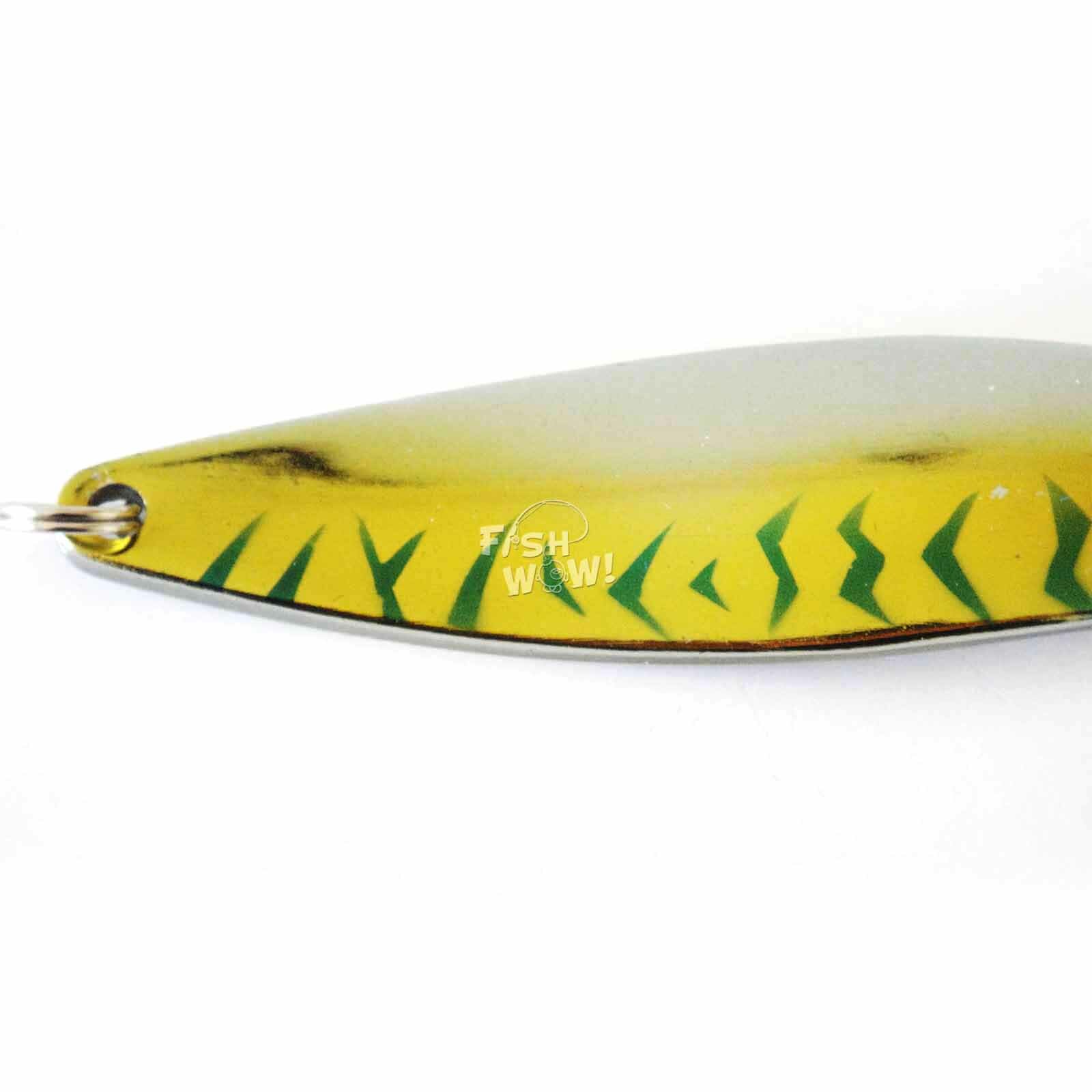 10pcs 2oz Fishing Spoons Trolling Flutter Treble Hook Casting Jigs Mackerel @US - Image 3