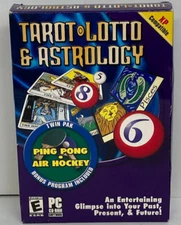 Tarot Lotto And Astrology CD ROM 2003 Cosmi Corp. New Old Stock Sealed