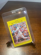 Dave Winfield 1991 Fleer #329 California Angels HOF + 2 Free Mystery Cards