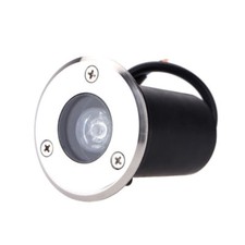 FARO FARETTO LED INCASSO CALPESTABILE ESTERNO 1W 3W 9W 12W SEGNAPASSO IP65 RGB