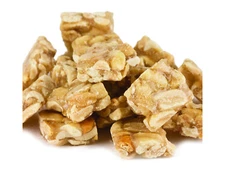 Mascot 4 lb PEANUT SQUARES Sweet Salty Brittle Butter Crunch Tasty Treat Snack