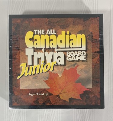 The all canadian trivia board Game junior (625012100106)