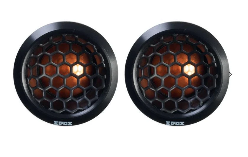 Par de altavoces tweeter de seda EDGE EDS1SPLTN-E1 1,9" pulgadas 240 W Foto 3 de 4