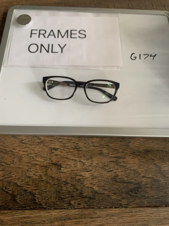 Nine West NW5076 206 DARK TORTOISE  sparkly stone 51-17-135 FLEX HINGES  G174 - Изображение 2 из 4