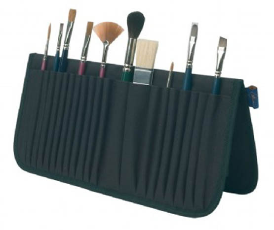 Mapac Brush Storage Easel Case - Black