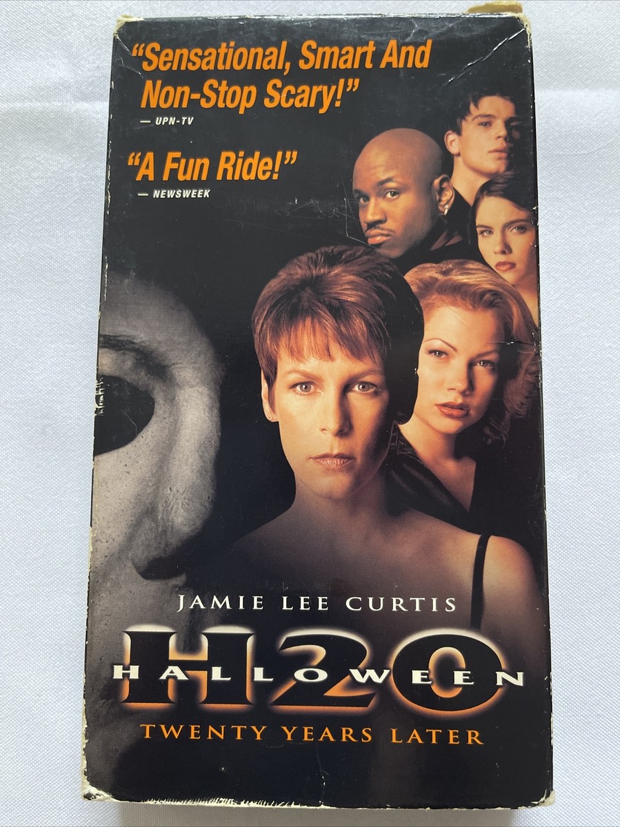 1998 HALLOWEEN H20: 20 YEARS LATER VHS Tape, COMPLETE/TESTED SEE