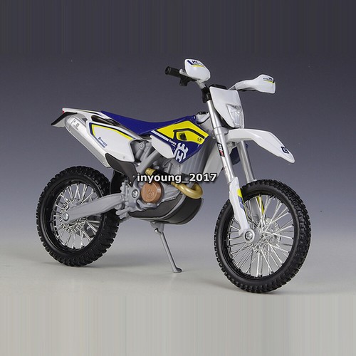 1/12 Husqvarna FE 501 Motorcycle Model Diecast Dirt Bike Toy Vehicle for Kids - Picture 4 of 10