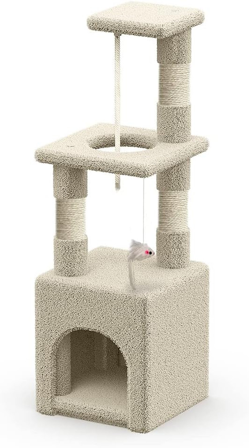 Tiragraffi Gatto Professionale - Struttura Rinforzata in Sisal Naturale 8mm