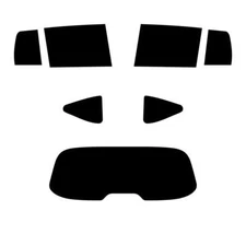 For Renault Espace MPV 2015+ Pre Cut Window Tint Kit 20% Dark Rear Tinting Film