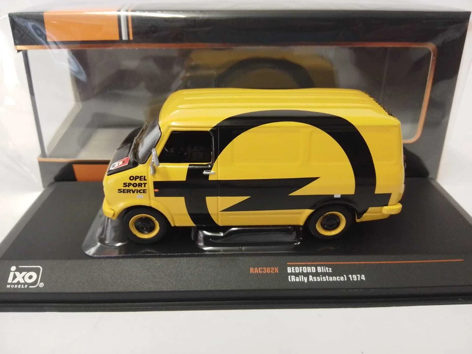 IXO Bedford Blitz Opel Sport Service Rally Assistance 1974 1/43 RAC382X - Immagine 2 di 3