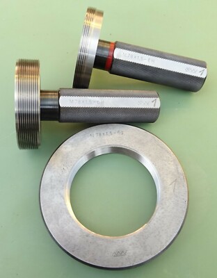 Gut Gewinde Lehrdorn Lehrring M78x1,5 MF Prüfdorn Prüfring Lehre Fein M 78 x1,5