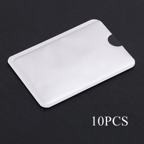 10Pcs RFID Blocking Sleeve Credit Card Protector Anti Theft Cover Case Cover ┊ - Zdjęcie 12 z 19