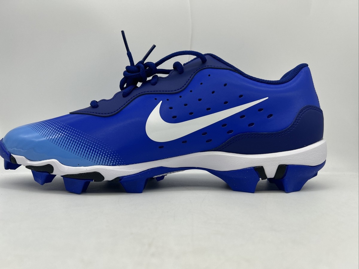 Nike Alpha Huarache 4 Keystone Hyper Royal Blue Cleats DJ6524-414