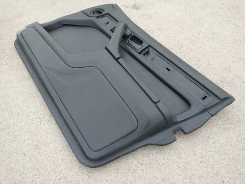 BMW 7-Series E32 Driver Side Front Door Card Panel BLACK Full Leather HIGHLINE - Picture 8 of 12