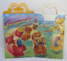 Vtg 1987 McDONALD'S CHANGEABLES Transformers Happy Meal BOX UNUSED Never Folded 