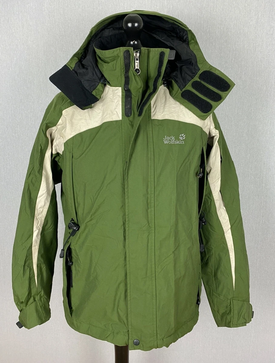 bezorgdheid Manoeuvreren impuls Jack Wolfskin Texapore Men's Size S Recco Skiing Snowboard Winter Jacket  Green | eBay