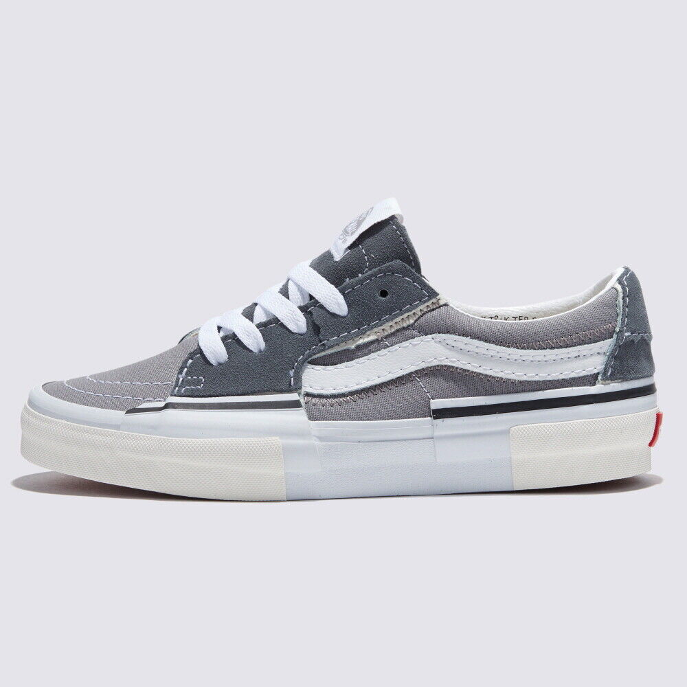New Vans Sk8-Low Reconstruct Grey/White Sneakers Low-Top New Vans Sk8-Low Reconstruct Grey/White Sneakers Low-Top