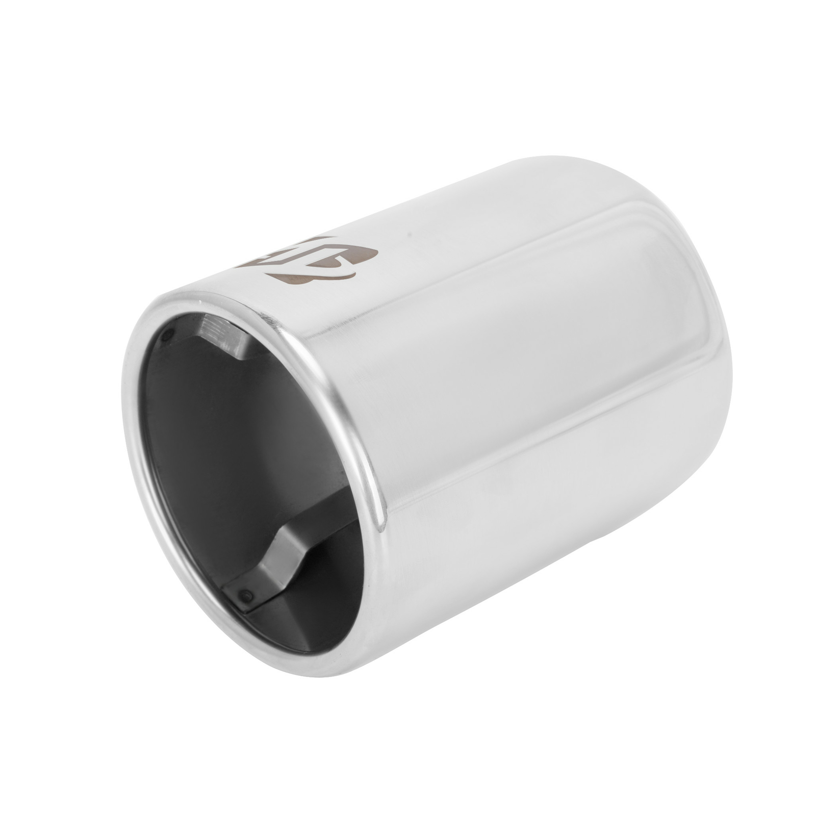 Car Muffler Tip Exhaust Pipe,Stainless Steel Chrome Effect,Fit 3'' inch