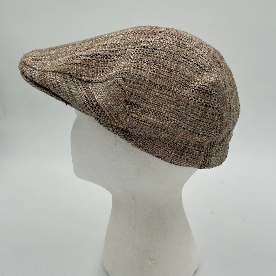 Gorra de colección Bianchi Cappelli Tweed Driver para hombre M multicolor hecha en unión sombrero de hiedra Foto 3 de 4