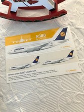 Lufthansa Sticker Aufkleber Flugzeug Unsere erste A380 ist gelandet 
