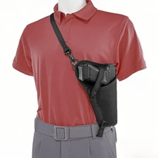 Tactical Cross Body Shoulder Pistol Holster for 1911A1.45 Pistol&Beretta 92F 9mm