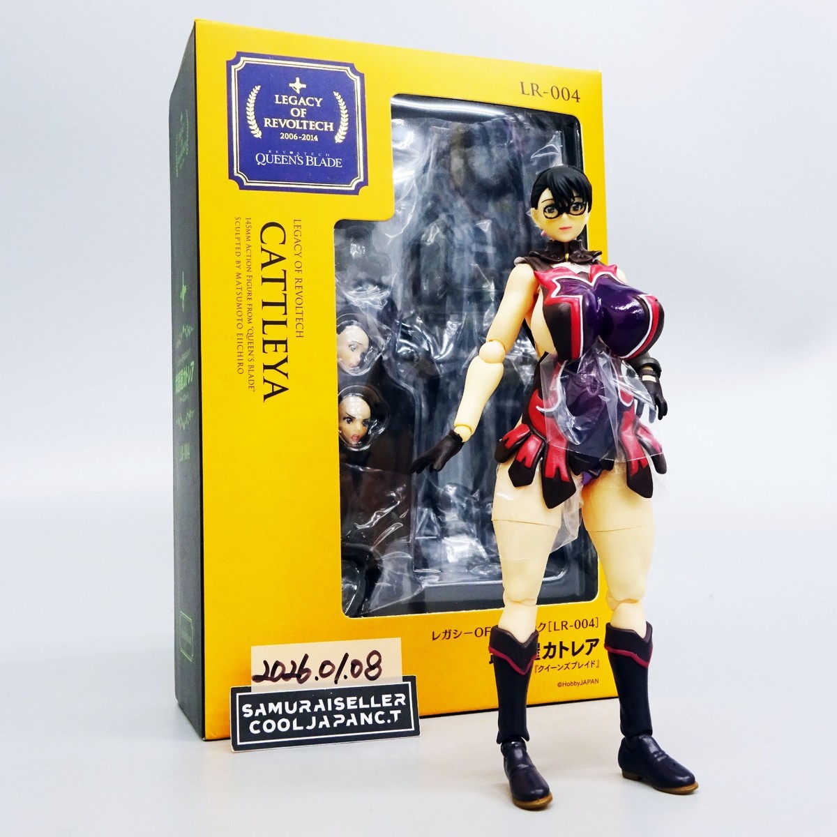 レガシー・オブ・リボルテック クイーンズブレイド 武器屋　カトレア LR-004 Legacy of Revoltech LR-004 Weapon Shop Cattleya Queen's Blade