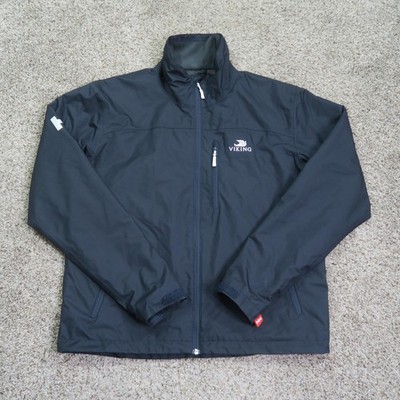 Helly Hansen Jacket Mens Medium Viking Cruise Softshell Fleece Lined Full Zip