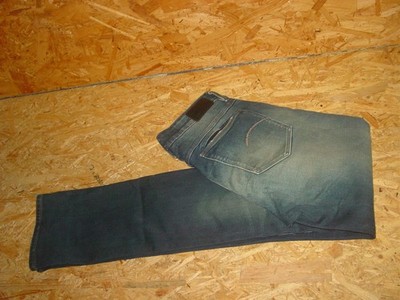 G-STAR 29(W29/L34) Damen Stretchjeans/Jeans blau used NOXER HIGH STRAIGHT WMN