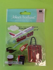 Jolee's boutique taking off travel 3D sticker pkg free ship 20 min US only