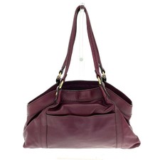 HOGAN Hogan Tote Bag Leather Bordeaux Ladies ...