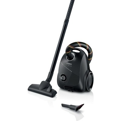 Bosch Serie 2 Staubsauger mit Beutel Schwarz BGDS2CHAMP