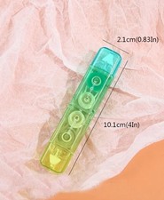 1pc 2 In 1 White Out Colorful Correction Tape And Double Sided Tape Roller, Cute