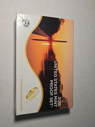 2015 Proof Set US Mint, Original Government Packaging, 14 Coins, OGP COA