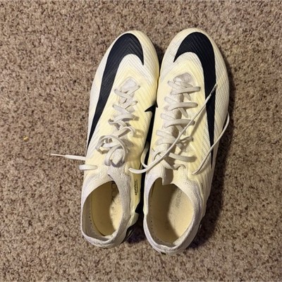 Nike Air Zoom Football Cleats White/Black Men's US 10 Medium (D,M)
