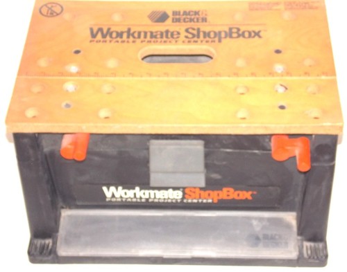Black & Decker Workmate Shop Box Portable Project Carrier SB200 With Manual Used