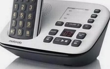 Motorola-Call Block Cordless Phone 50 unwanted numbers Black BASE ONLY Replace