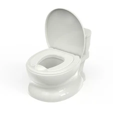 Realistic Potty Training Toilet - Flushing Sounds, Wipes Storage, Disposable ...