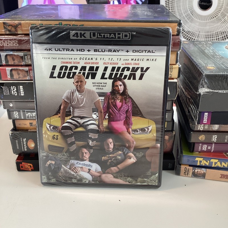 Logan Lucky 4K Ultra HD + Blu-ray 2017 HDR Brand New Factory Sealed