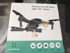 Quadcopter Drohne HD Kamera | WiFi | faltbar | neu OVP