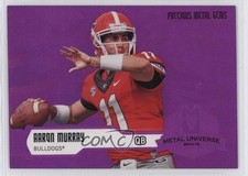 2014 Flair Showcase Metal Universe PMG Magenta /25 Aaron Murray #M-16 10k8