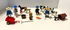 Lot of  VTG Playmobil Western Family Figures Horses Cattle Accessories 25 pieces