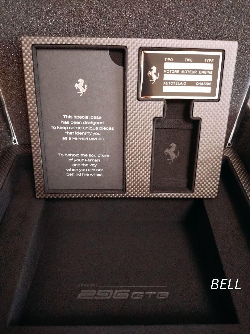 Ferrari 296 GTS Carbon Fiber Key Box Limited Edition Official