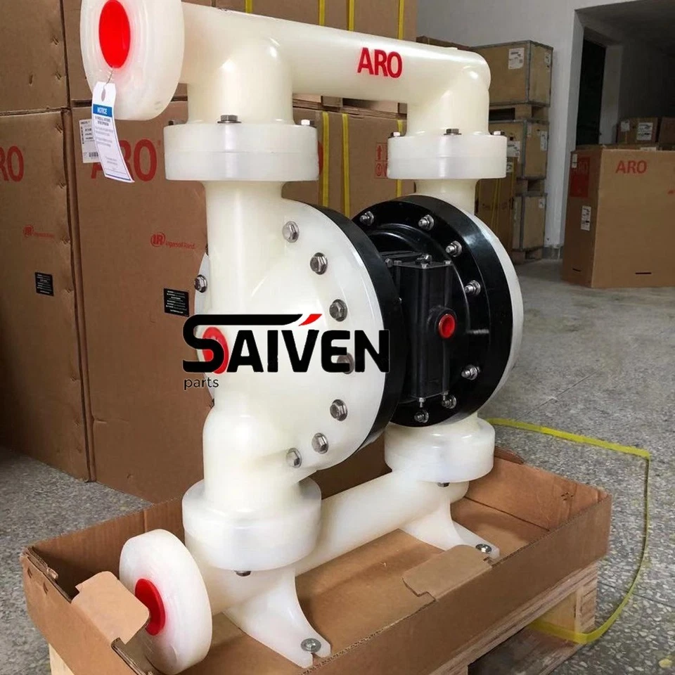 ARO PD20P-FPS-PTT Air Operated Diaphragm Pump 2" Non-Metallic/ FedEx shipping - Image 2 of 4