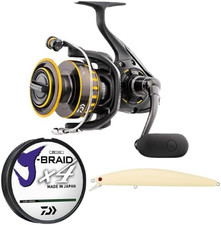 Daiwa BG Reel Kit with Braided Line and SP Minnow