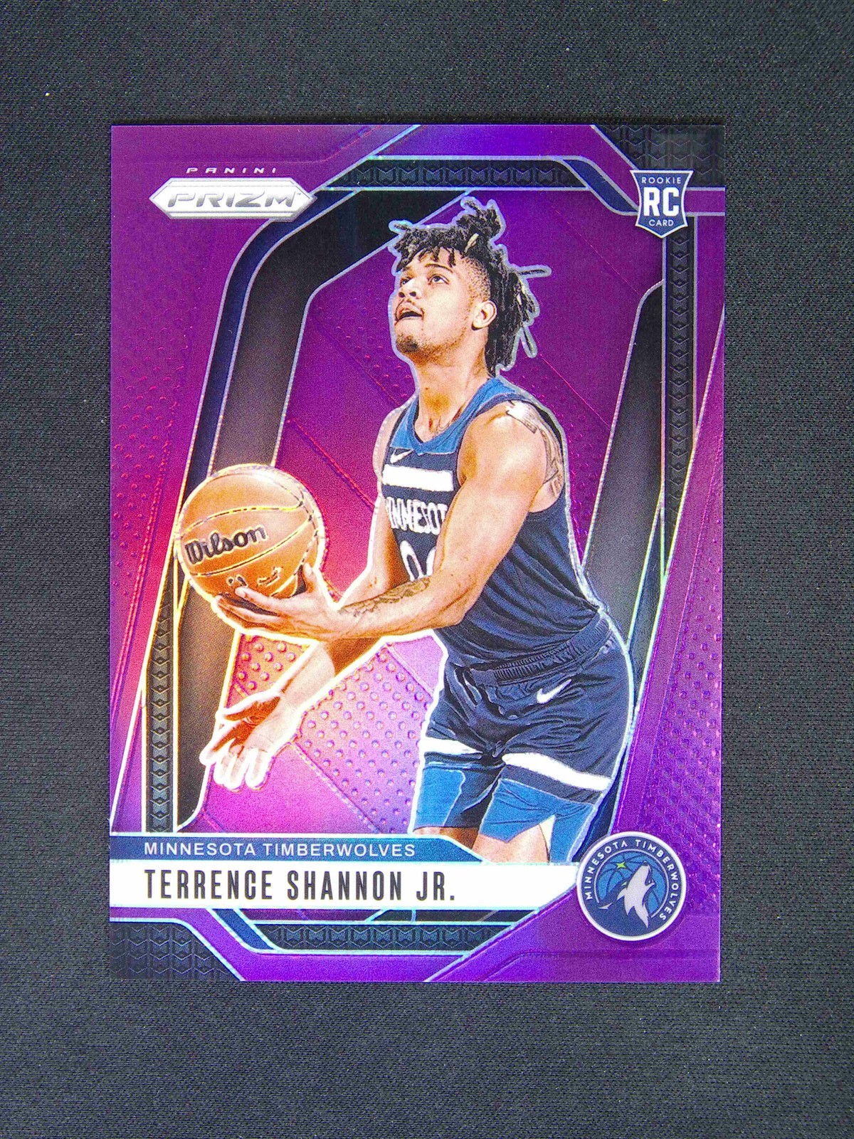 2024-25 Panini Prizm Terrence Shannon Jr. #224 RC Rookie Purple /99