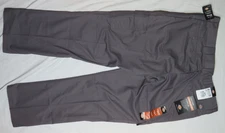 DICKIES MEN'S GRAY 42X32 REGULAR FIT STRAIGHT CARGO FLEX STAIN RELEASE NEW NWT