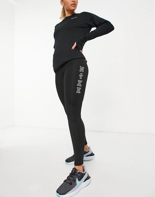 Nike Running Fast Dri-FIT   7/8-Leggings in Schwarz