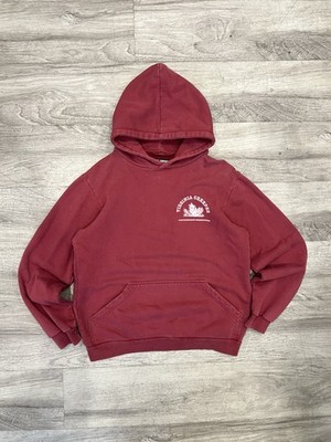 2001/2002 AW Raf Simons Virginia Creeper Pullover Hoodie Red Archive Size 46