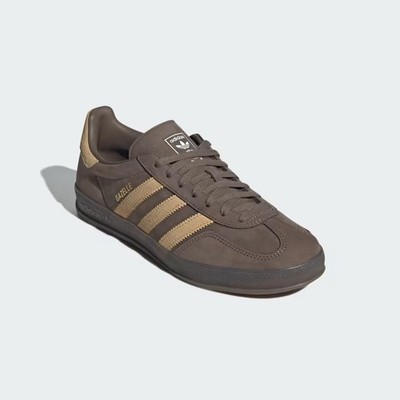 adidas Originals GAZELLE INDOOR JQ8386 Cargo Brown / Golden Beige